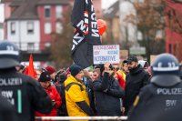 roteste und Demonstrationen in Gießen bei Gründung AfD-Jugendorganisation