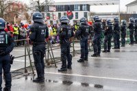 roteste und Demonstrationen in Gießen bei Gründung AfD-Jugendorganisation