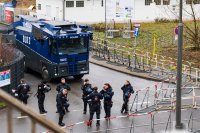 roteste und Demonstrationen in Gießen bei Gründung AfD-Jugendorganisation
