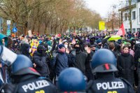 Proteste und Demonstrationen in Gießen bei Gründung AfD-Jugendorganisation