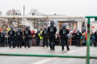 roteste und Demonstrationen in Gießen bei Gründung AfD-Jugendorganisation