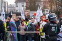 roteste und Demonstrationen in Gießen bei Gründung AfD-Jugendorganisation