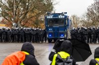 Proteste und Demonstrationen in Gießen bei Gründung AfD-Jugendorganisation