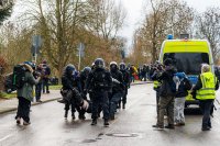 Proteste und Demonstrationen in Gießen bei Gründung AfD-Jugendorganisation