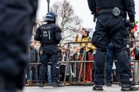 roteste und Demonstrationen in Gießen bei Gründung AfD-Jugendorganisation