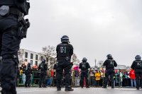 roteste und Demonstrationen in Gießen bei Gründung AfD-Jugendorganisation
