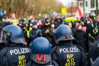 Proteste und Demonstrationen in Gießen bei Gründung AfD-Jugendorganisation
