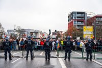 roteste und Demonstrationen in Gießen bei Gründung AfD-Jugendorganisation