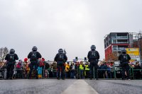 roteste und Demonstrationen in Gießen bei Gründung AfD-Jugendorganisation