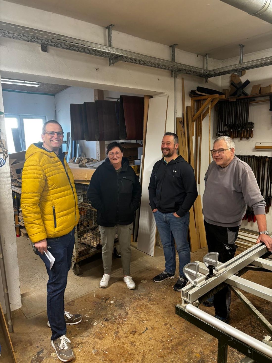 Raik Noll besucht Echzeller Familienbetrieb Kapeller AG