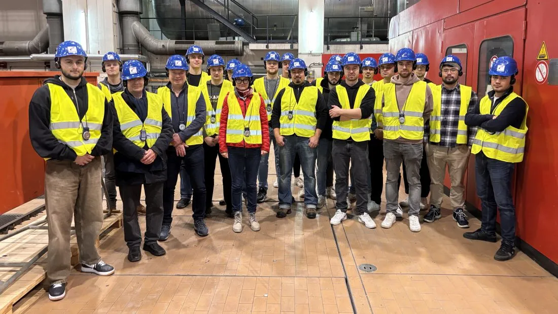 THM Studierende besuchen Frankfurter Heizkraftwerk AG