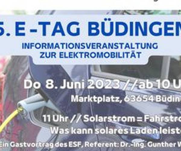 5. E-Tag in Büdingen